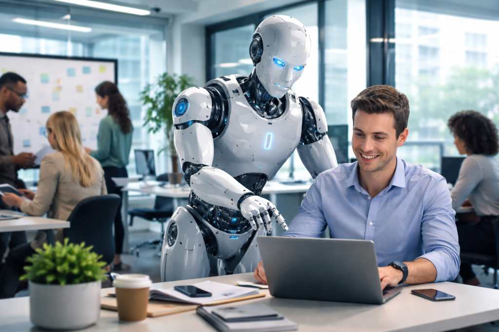 Humanoid Robot Workplace